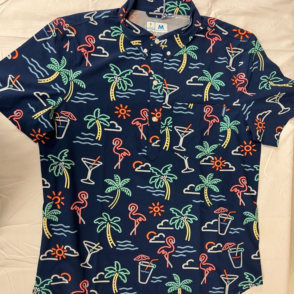 Chubbies Short Sleeve "Vented Popover" - The One Man Wolf Pack